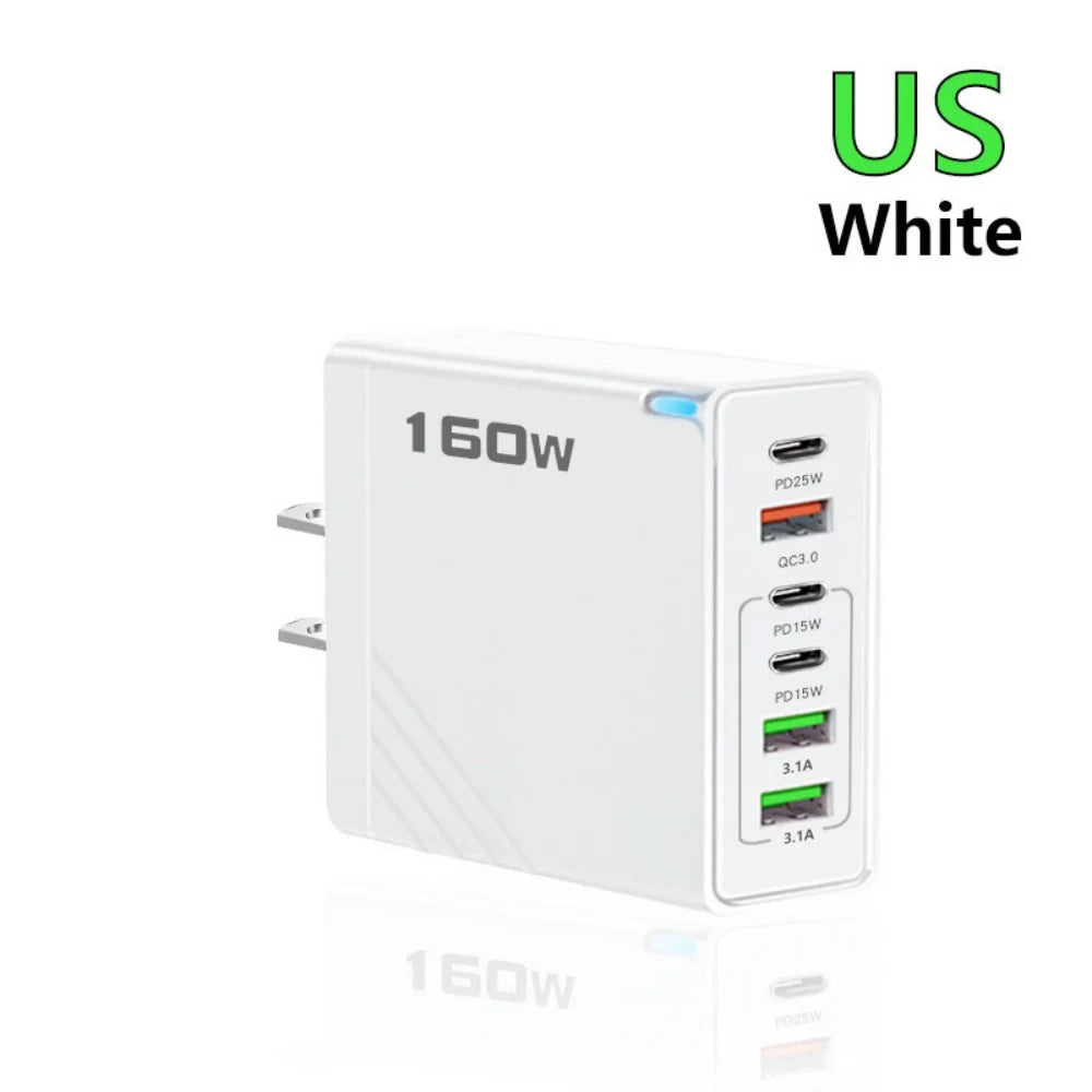 PowerHub 160W Fast Multi-Port Charger TM