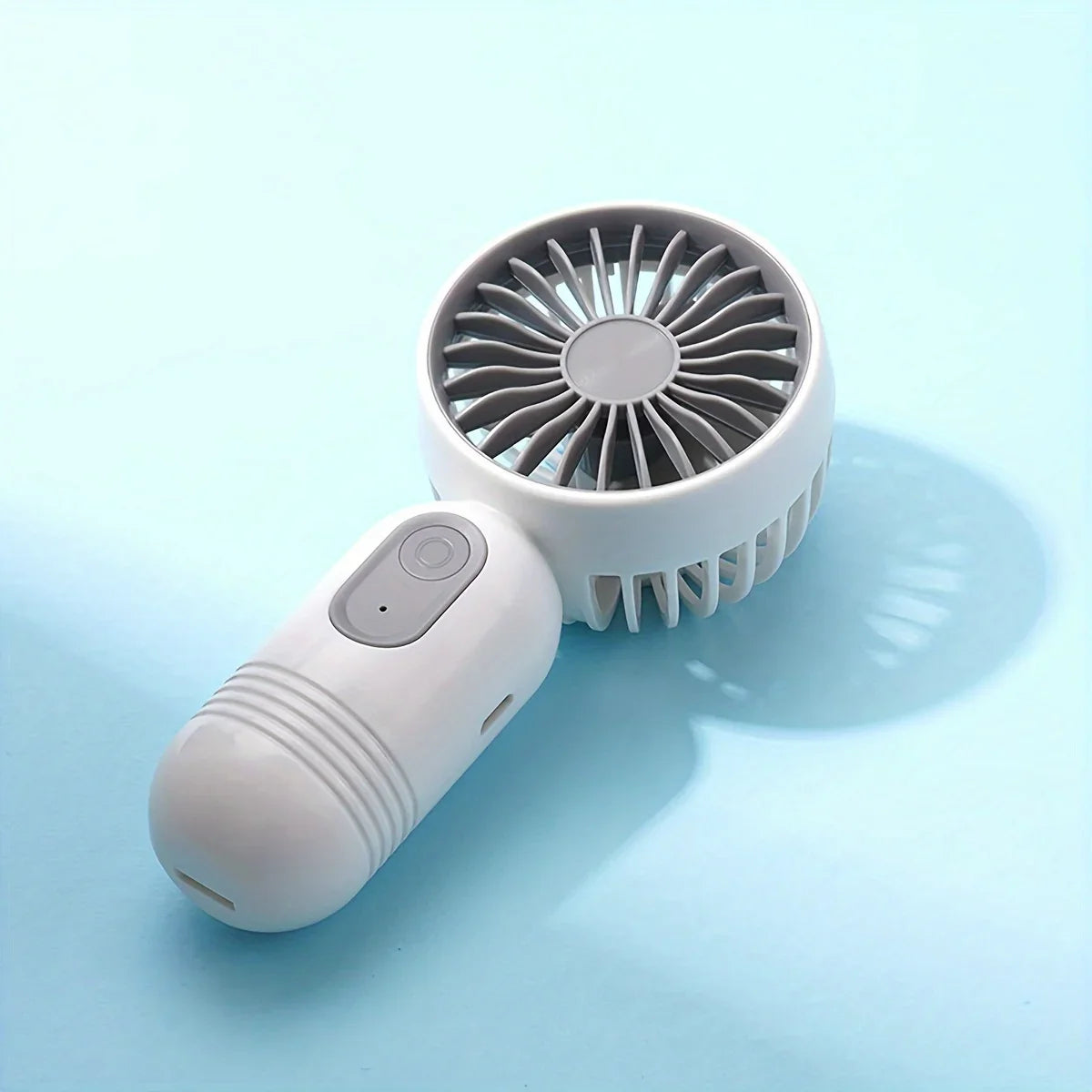 USB Rechargeable Mini Portable Fan With Lightweight Handheld Battery Fan - Perfect For Office, Outdoor, Travel, And Camping Fan