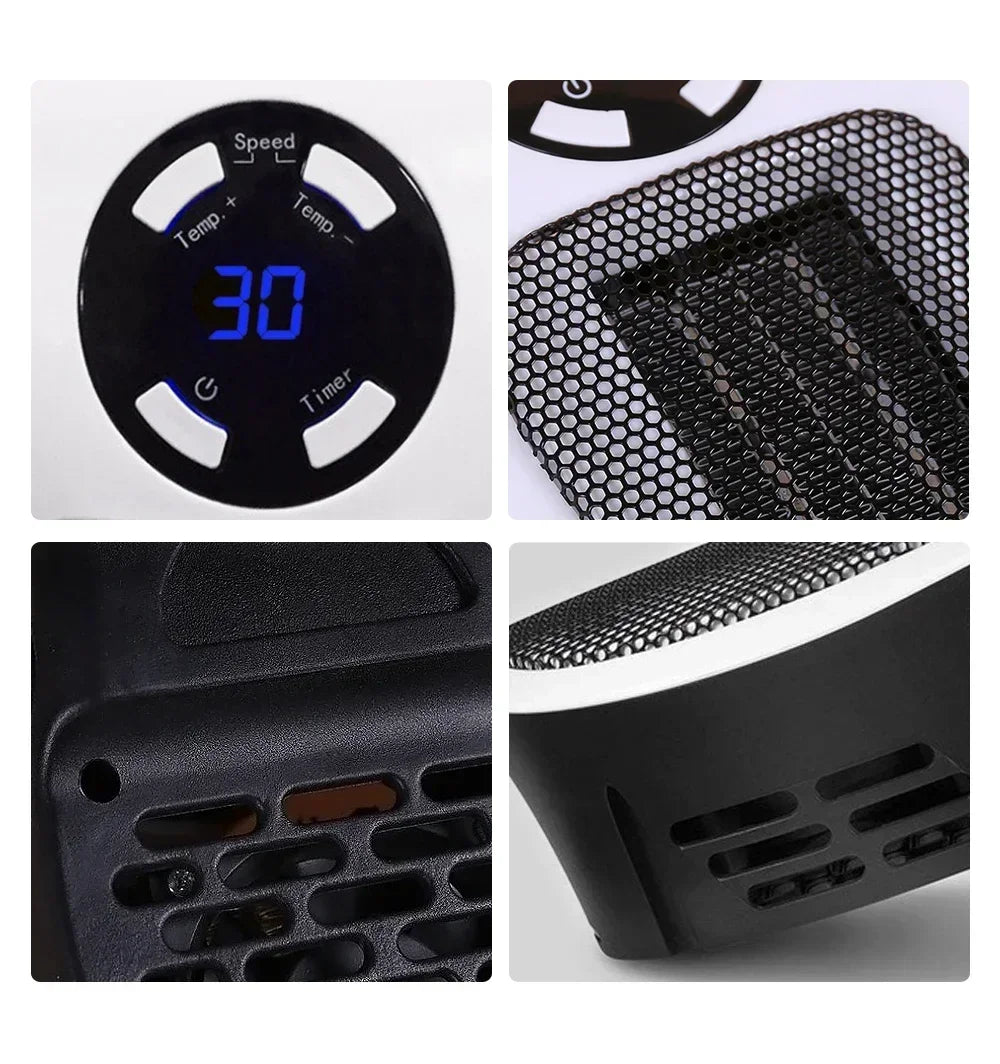Electric Heater Portable Heater Heating Warm Air Blower Mini Radiator Home Office Warmer Machine for Winter