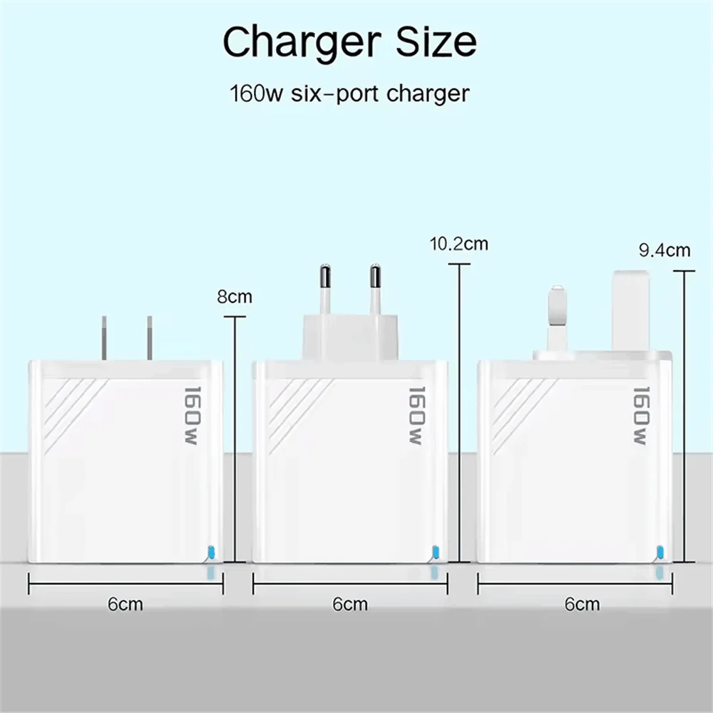 PowerHub 160W Fast Multi-Port Charger TM