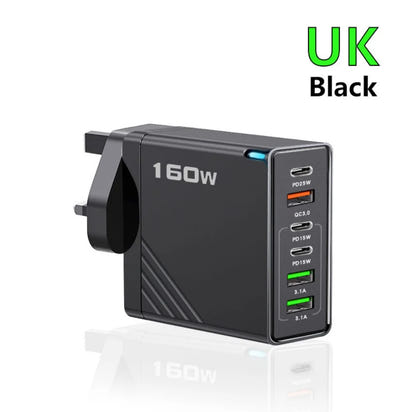 PowerHub 160W Fast Multi-Port Charger TM