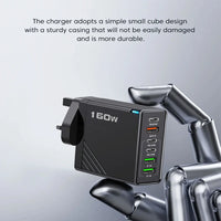PowerHub 160W Fast Multi-Port Charger TM