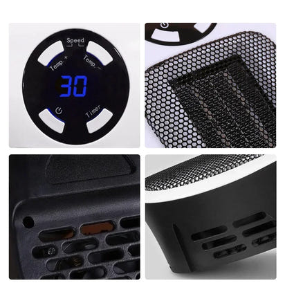 Electric Heater Portable Heater Heating Warm Air Blower Mini Radiator Home Office Warmer Machine for Winter